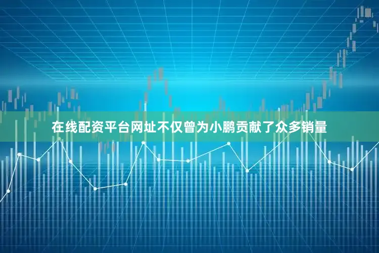 在线配资平台网址不仅曾为小鹏贡献了众多销量